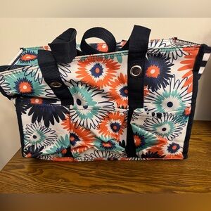 ThirtyOne Zip-Top Organizing Utility Tote in Paradise Pop GUC